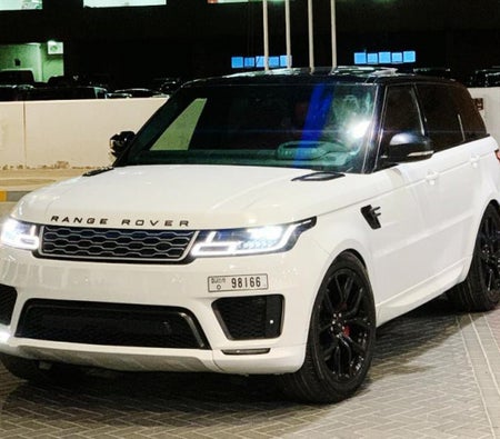 Rent Land Rover Range Rover Sport Supercharged V8 2020 in Sharjah